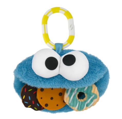 Sesame Street Cookie Monster Toy With Silicone Cookie | Bookazine HK