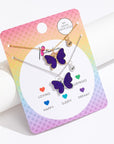 Butterfly Necklace Set 2Pcs| Bookazine HK