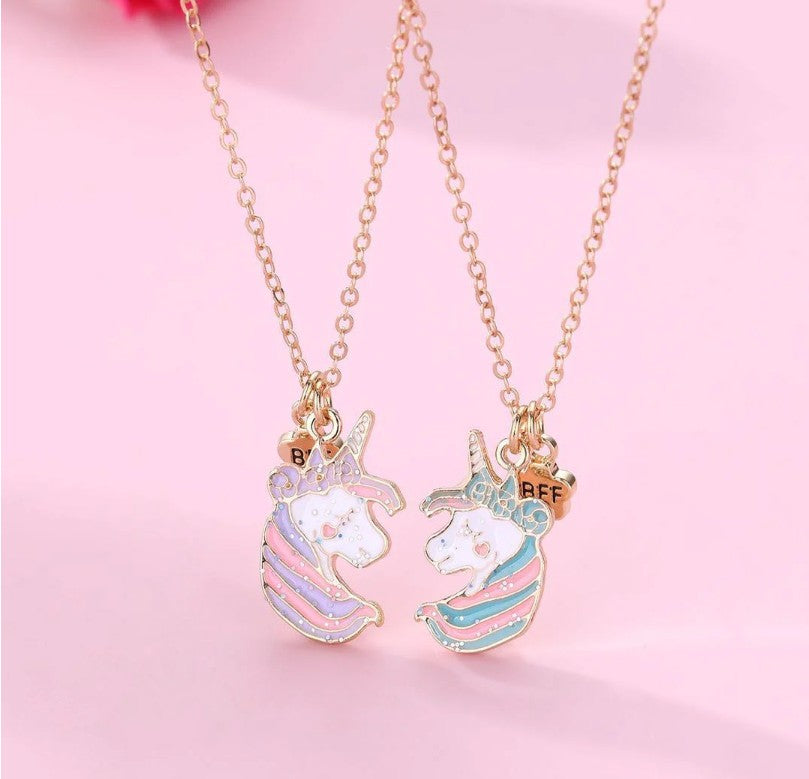 Unicorn BFF Necklaces Set | Bookazine HK