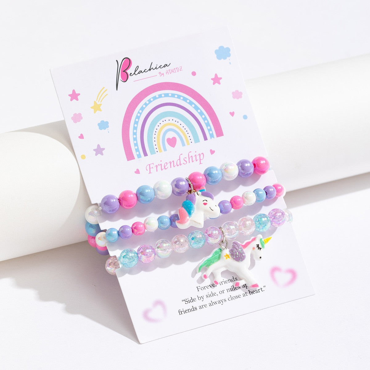 Beaded Unicorn Bracelet Sets 3Pcs  | Bookazine HK