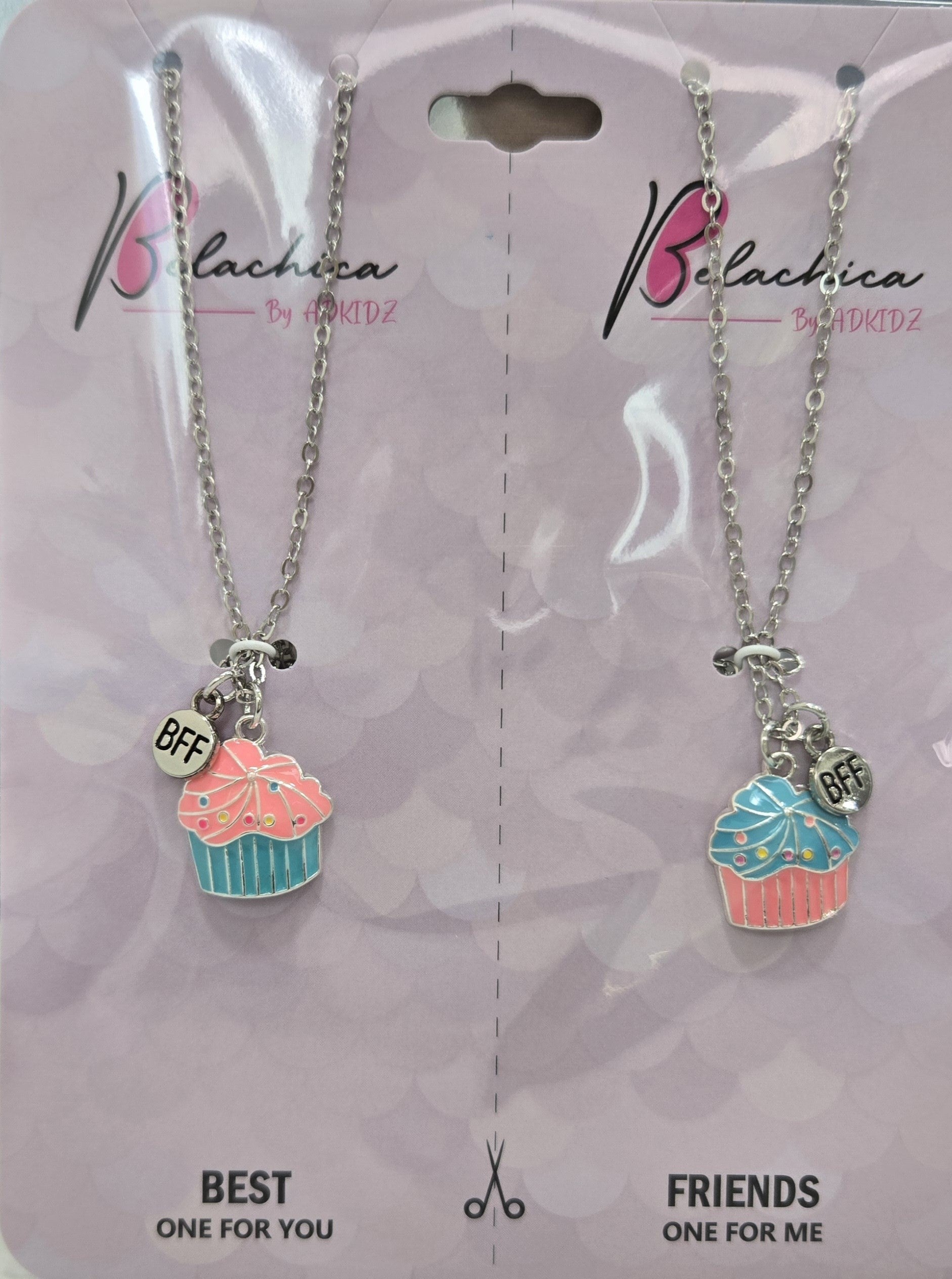 BFF Cupcake Necklaces Set | Bookazine HK