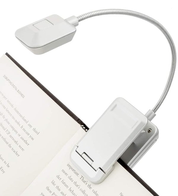 Silver Quad Clip On Book Light | Bookazine HK
