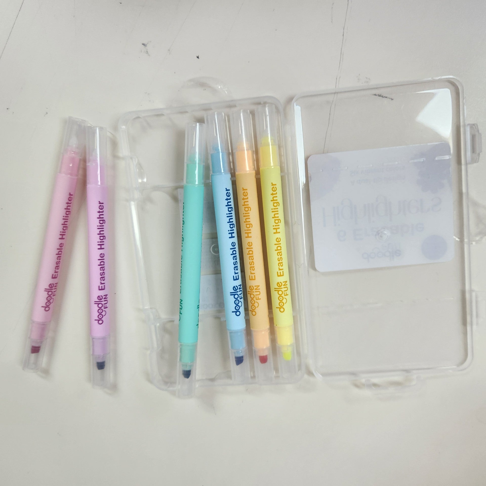 Erasable Highlighter Set of 6 | Bookazine HK