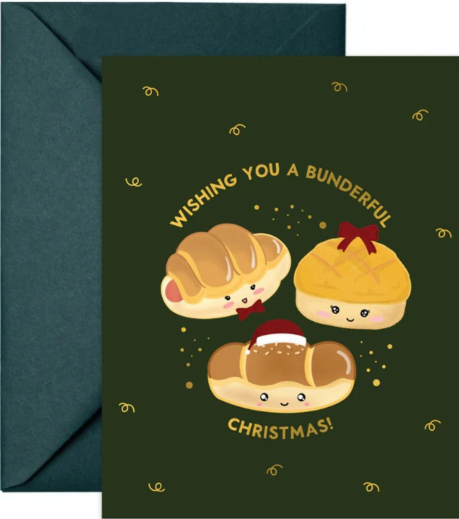 Bunderful Christmas Greeting Card