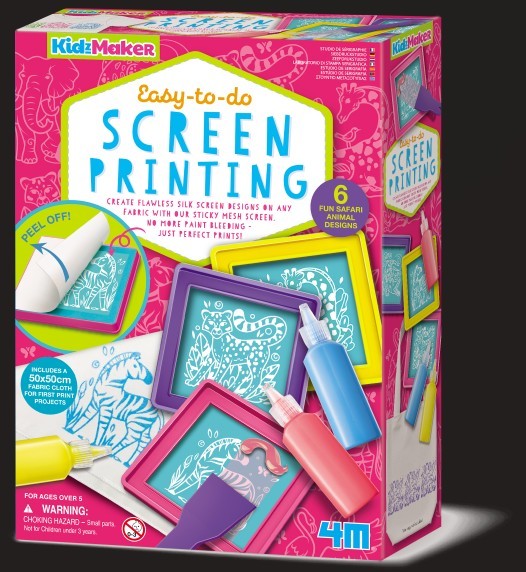 Kidzmaker Easy To Do Screen Printing | Bookazine HK