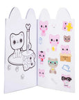 Cat Colouring Book With Sticker Page | Bookazine HK