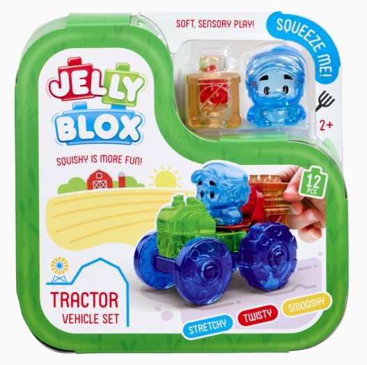 Jelly Blox - Tractor 12 Blox Set | Bookazine HK