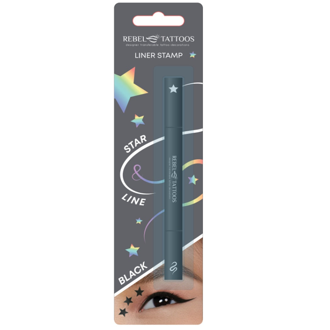 Black Star Eye Liner Stamp | Bookazine HK