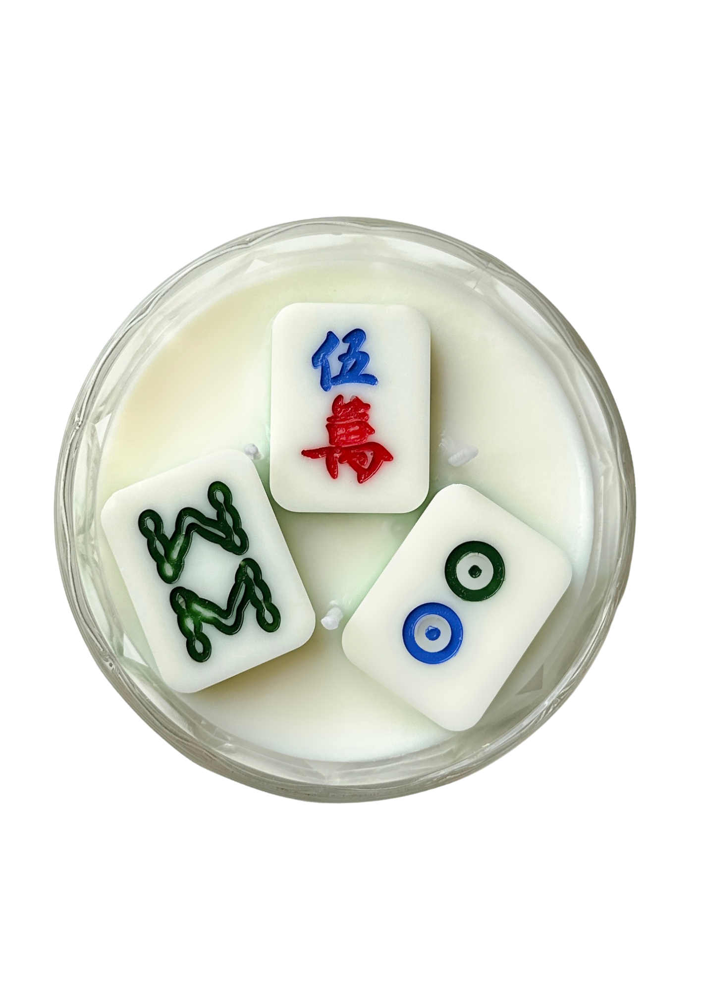 Trio Mahjong Glass Jar Candle Scent St. Moritz | Bookazine HK