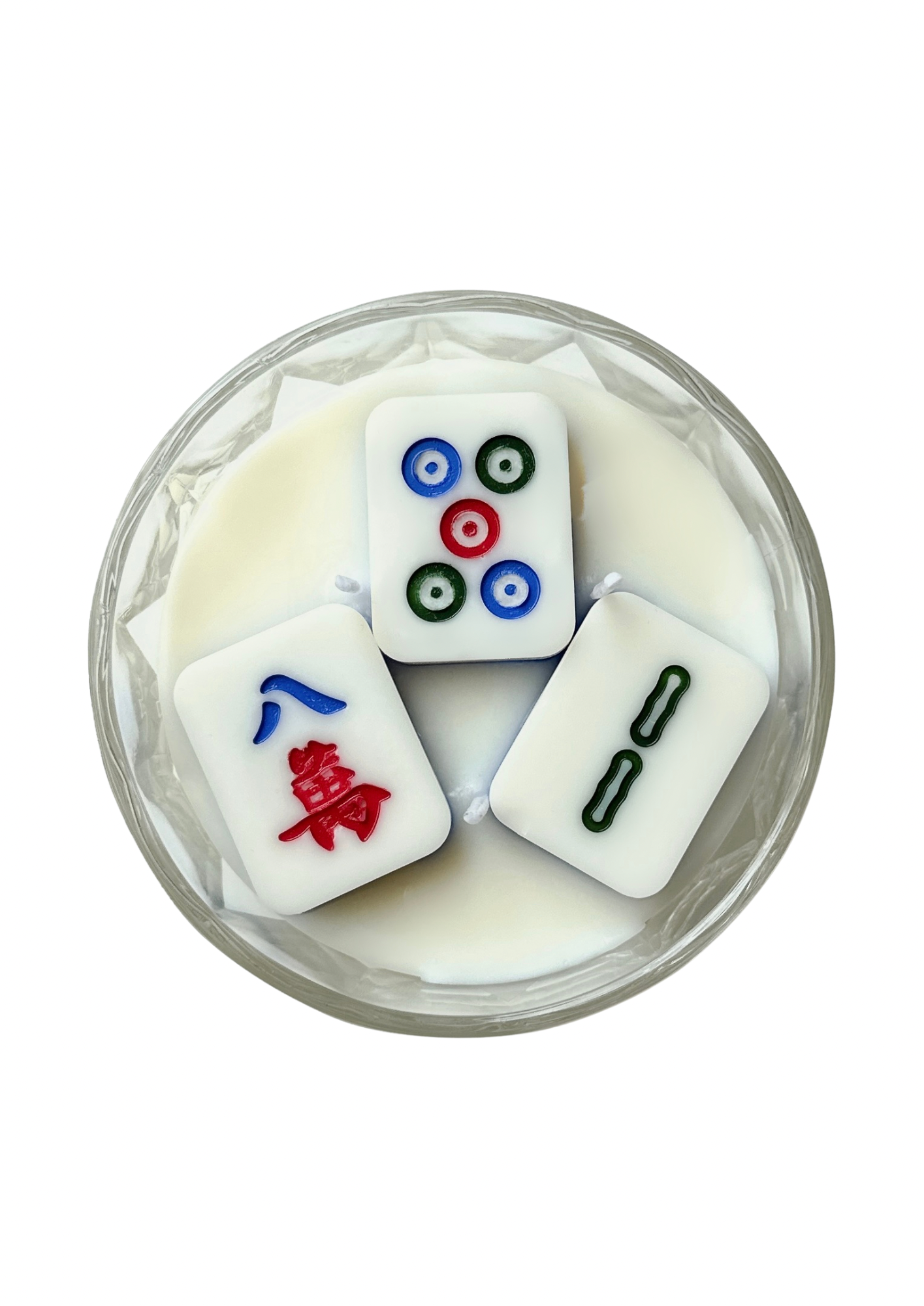 Trio Mahjong Glass Jar Candle Scent Shanghai | Bookazine HK