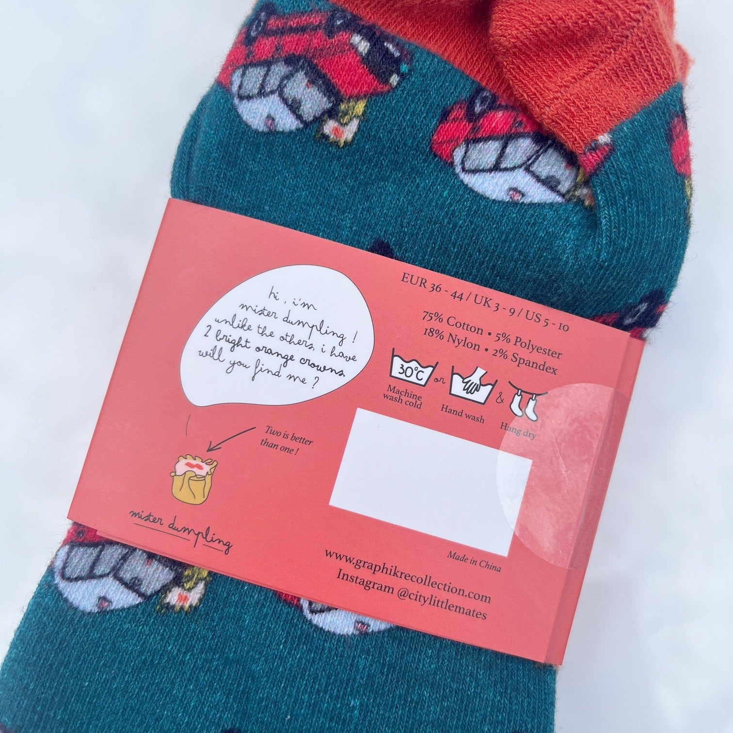 Where Is Mister Dumpling? Socks | Bookazine HK