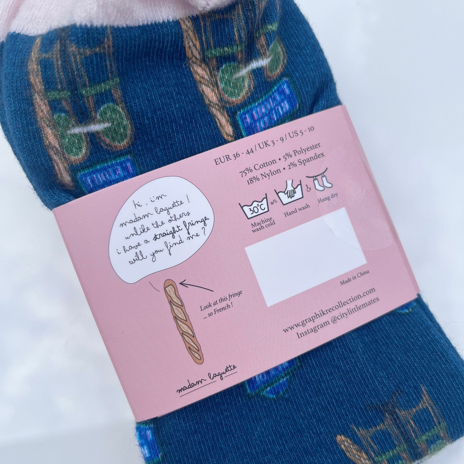 Where Is Madam Baguette? Socks | Bookazine HK