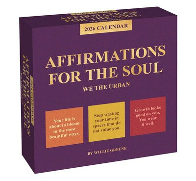 Affirmations For The Soul Box Calendar 2026 | Bookazine HK