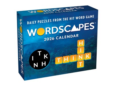 Wordscapes Box Calendar 2026