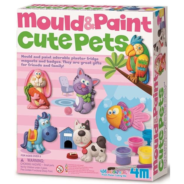 4M Mould &amp; Paint / Cute Pets