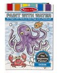 Paint With Water Activity Book - Ocean