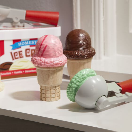 Scoop & Stack Ice Cream Cone Playset - Bookazine