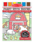 Farm Animals Paint with Water Kids' Art Pad