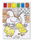 Farm Animals Paint with Water Kids' Art Pad