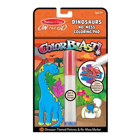 On the Go™ ColorBlast Color Reveal Pad – Dinosaur