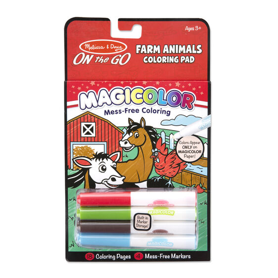 Magicolor Farm Animals Colouring Pad | Bookazine HK
