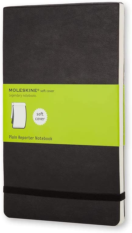 Moleskine Classic Notebook, Soft Cover, Pocket (3.5" x 5.5") Plain/Blank, Black, 192 Pages