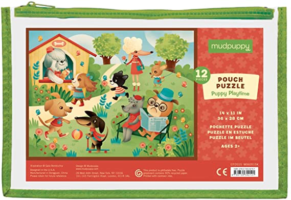 Puppy Playtime Pouch Puzzle