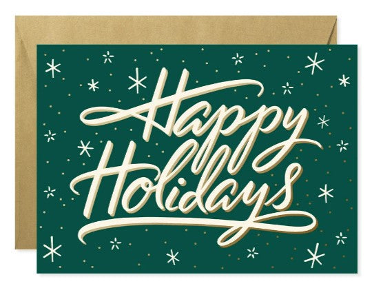 Happy Holidays Greeting Card | Bookazine HK
