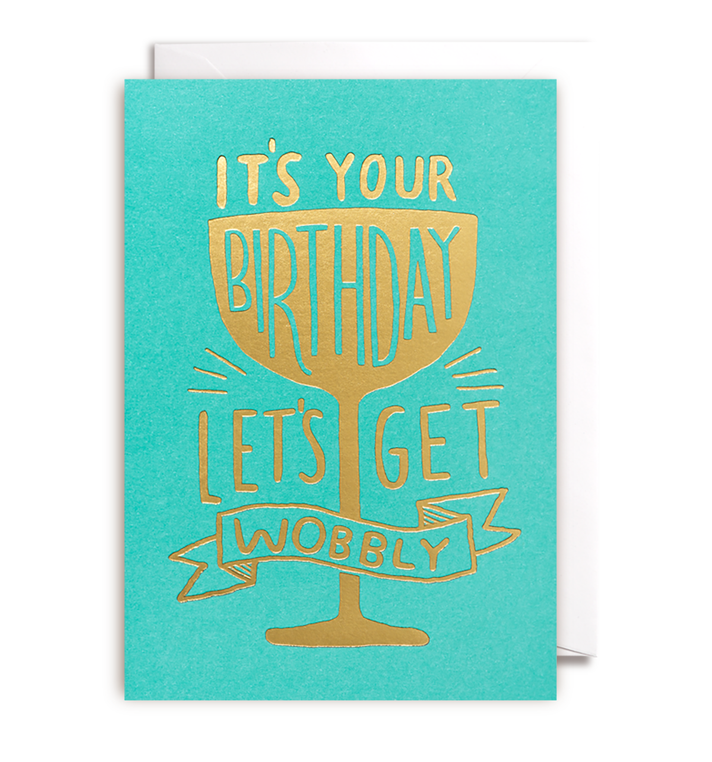 It's Your Birthday Let's Get Wobbly - Bookazine