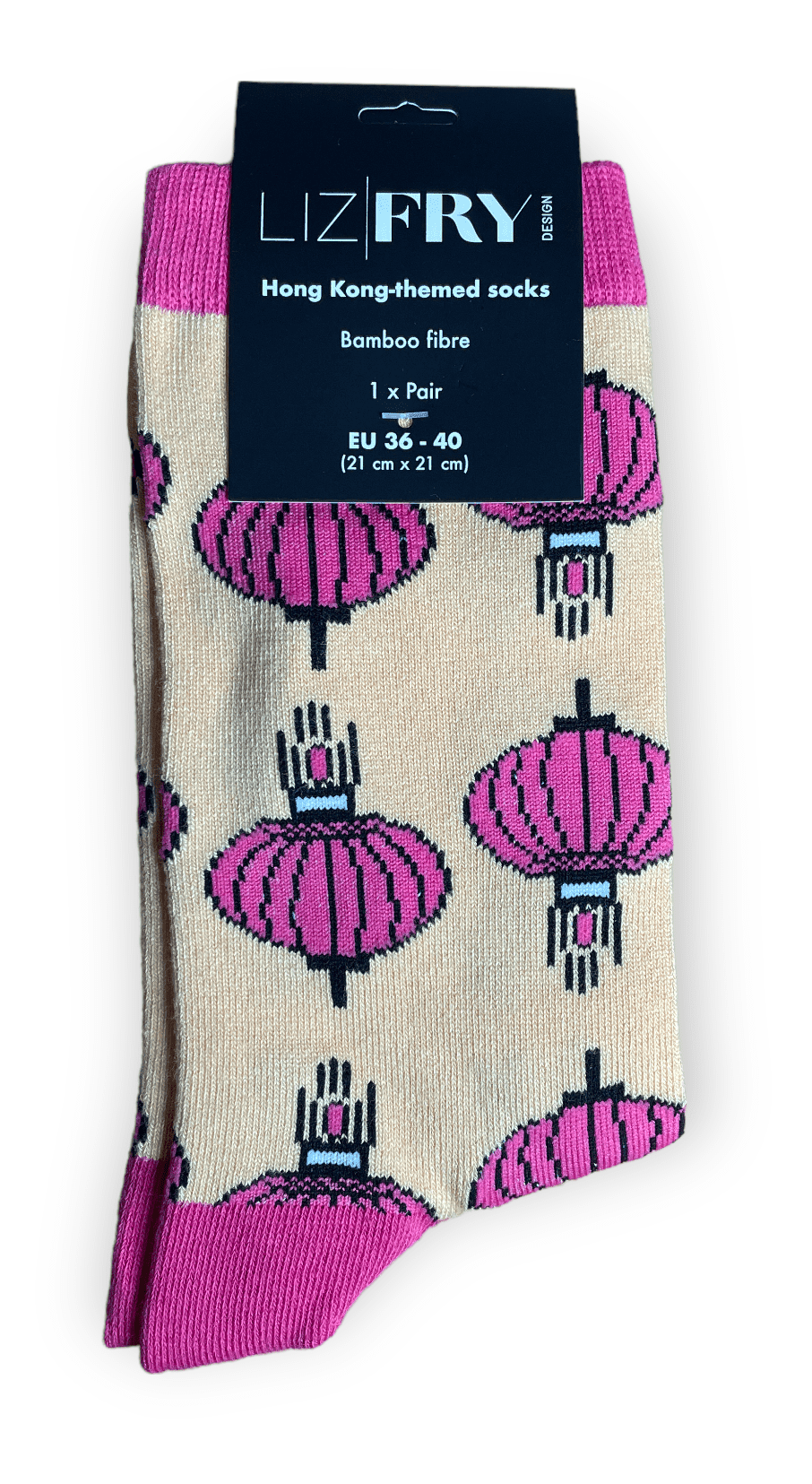 Wong Tai Sin Lantern Bamboo Socks | Bookazine HK