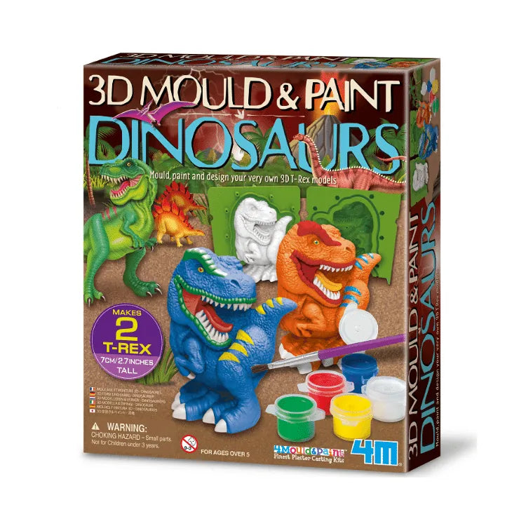 3D Mould & Paint Dinosaurs - T-Rex | Bookazine HK
