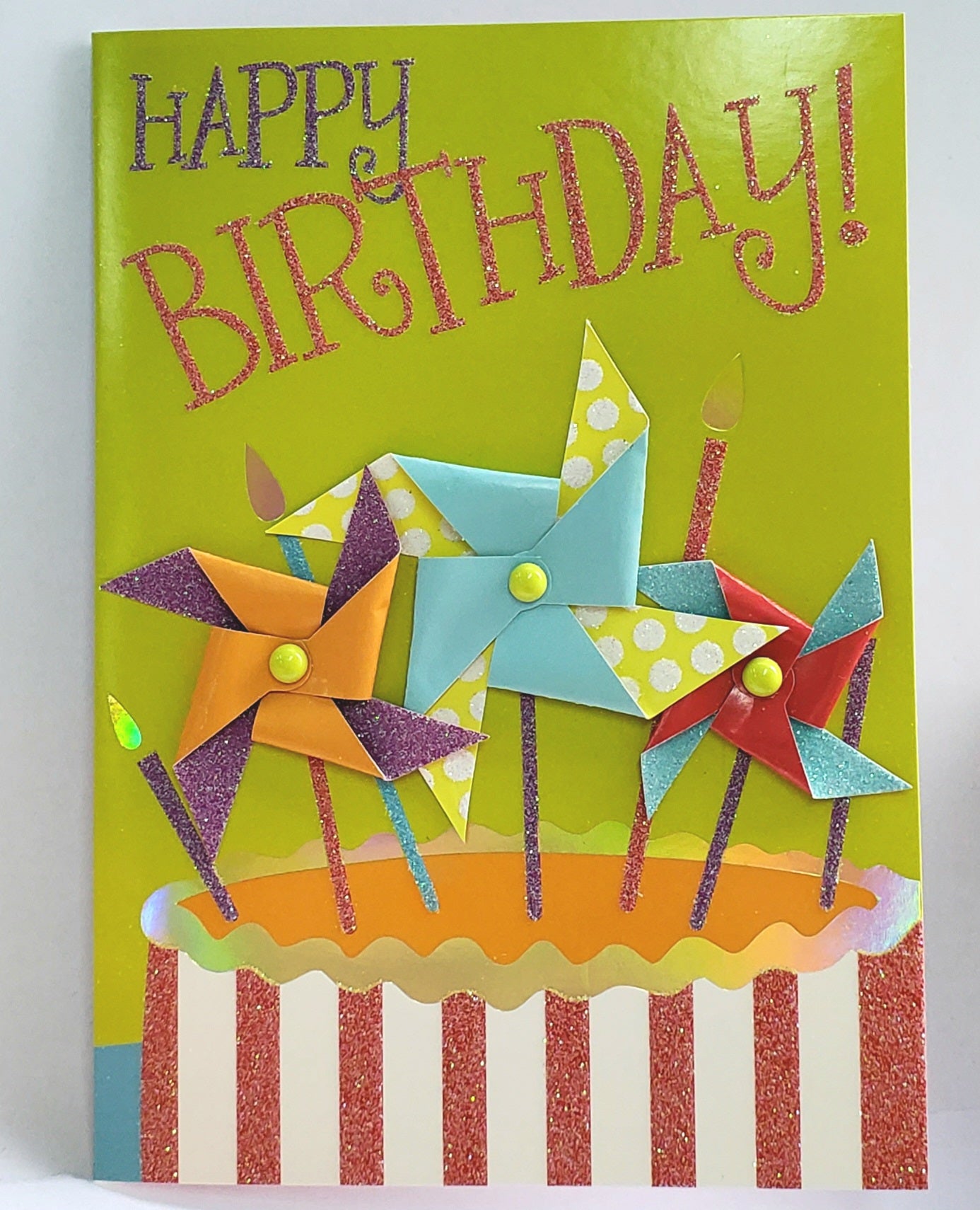 design design -Pinwheels Birthday Card-bookazine