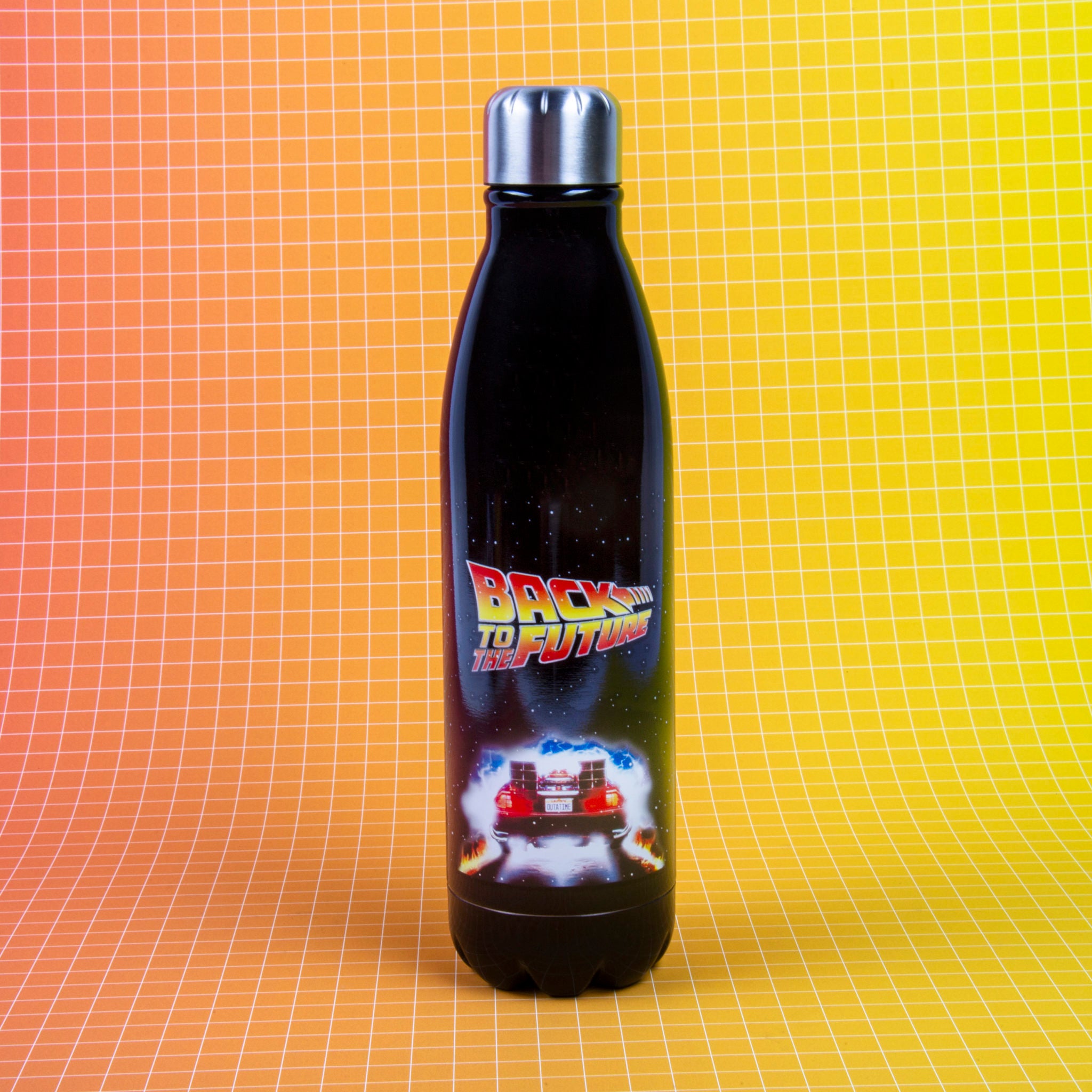 Back To The Future Water Bottle-5060359481641-Bookazine