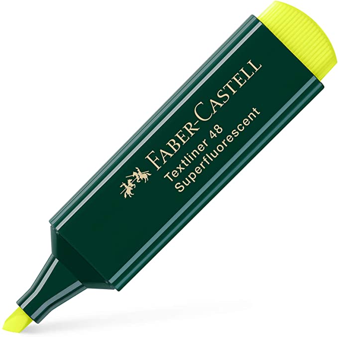 Faber Castell Highlighter Yellow – Bookazine