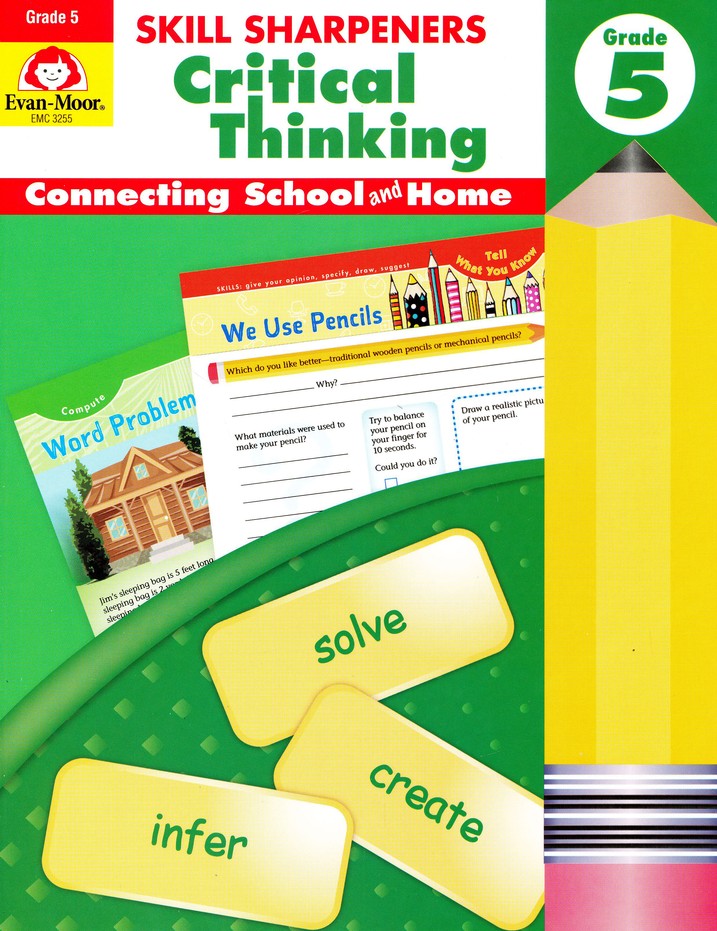 Skill Sharpeners Critical Thinking, Grade 5