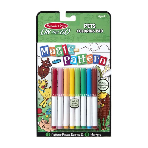 Magic-Pattern - Pets Coloring Pad | Bookazine HK