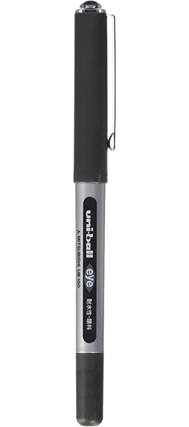 Uni Sar Ball Pen Uni Ballpoint Pen Uni-Ball Eye, Black Ink – Bookazine