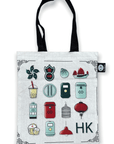 Quintessential Hong Kong Canvas Tote Bag | Bookazine HK