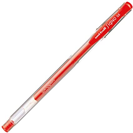 Uni Gel Ballpoint Pen Uni-Ball Signo Standard Red - Main Image