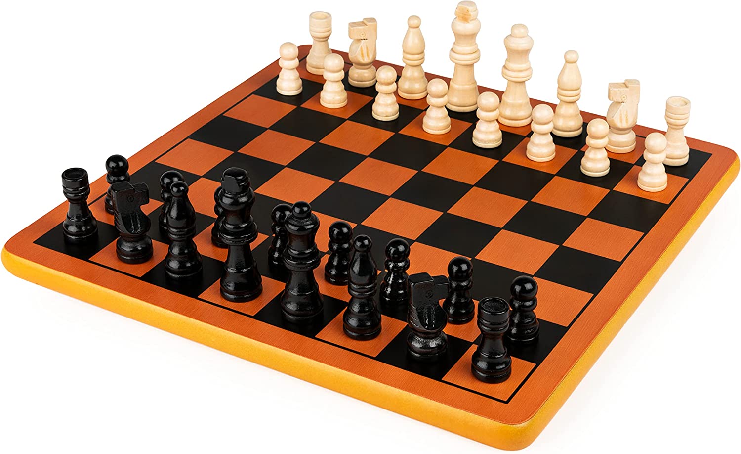 Spinmaster Chess Deluxe Wood Set - Bookazine