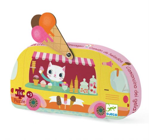 Icecream Truck Mini Jigsaw Puzzle