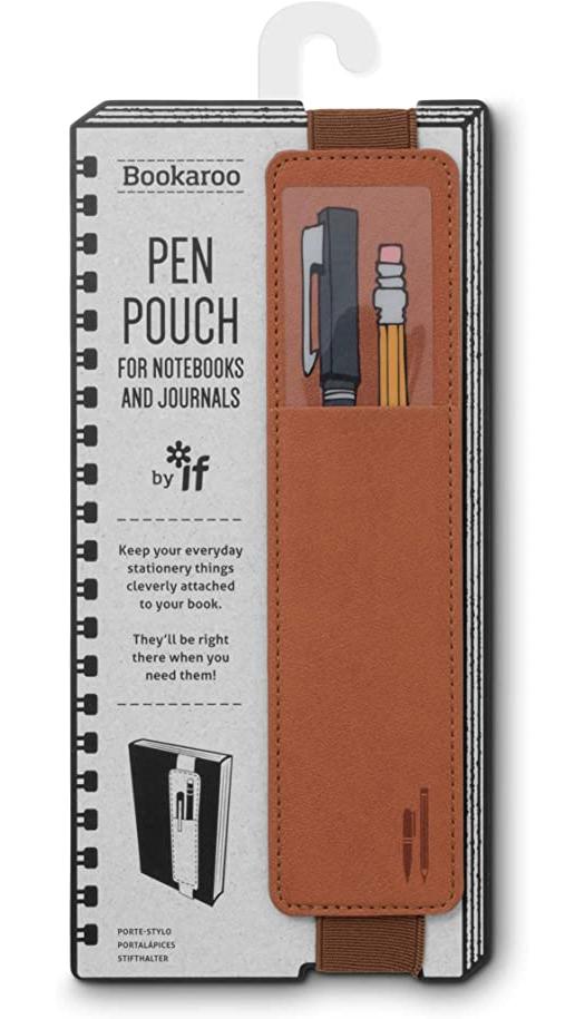 Bookaroo Pen Pouch - Brown