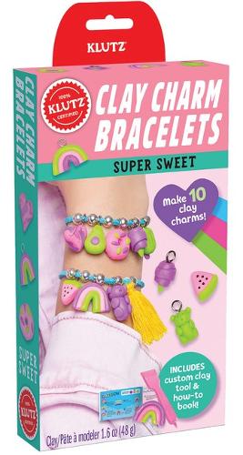 Clay Charm Bracelets: Super Sweet