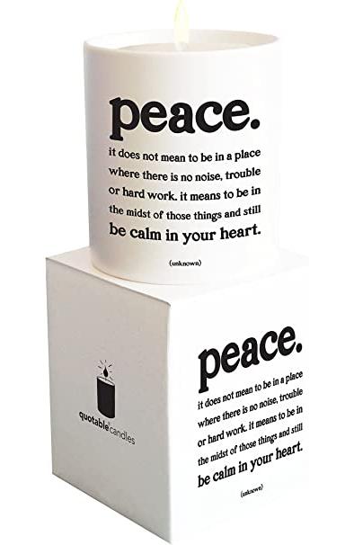 Quotable Cards, Candle Peace