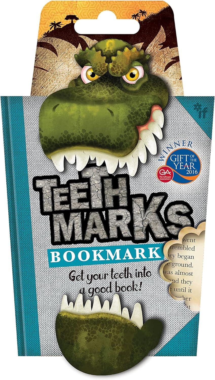 Teeth Marks Bookmarks -T-Rex | Bookazine HK
