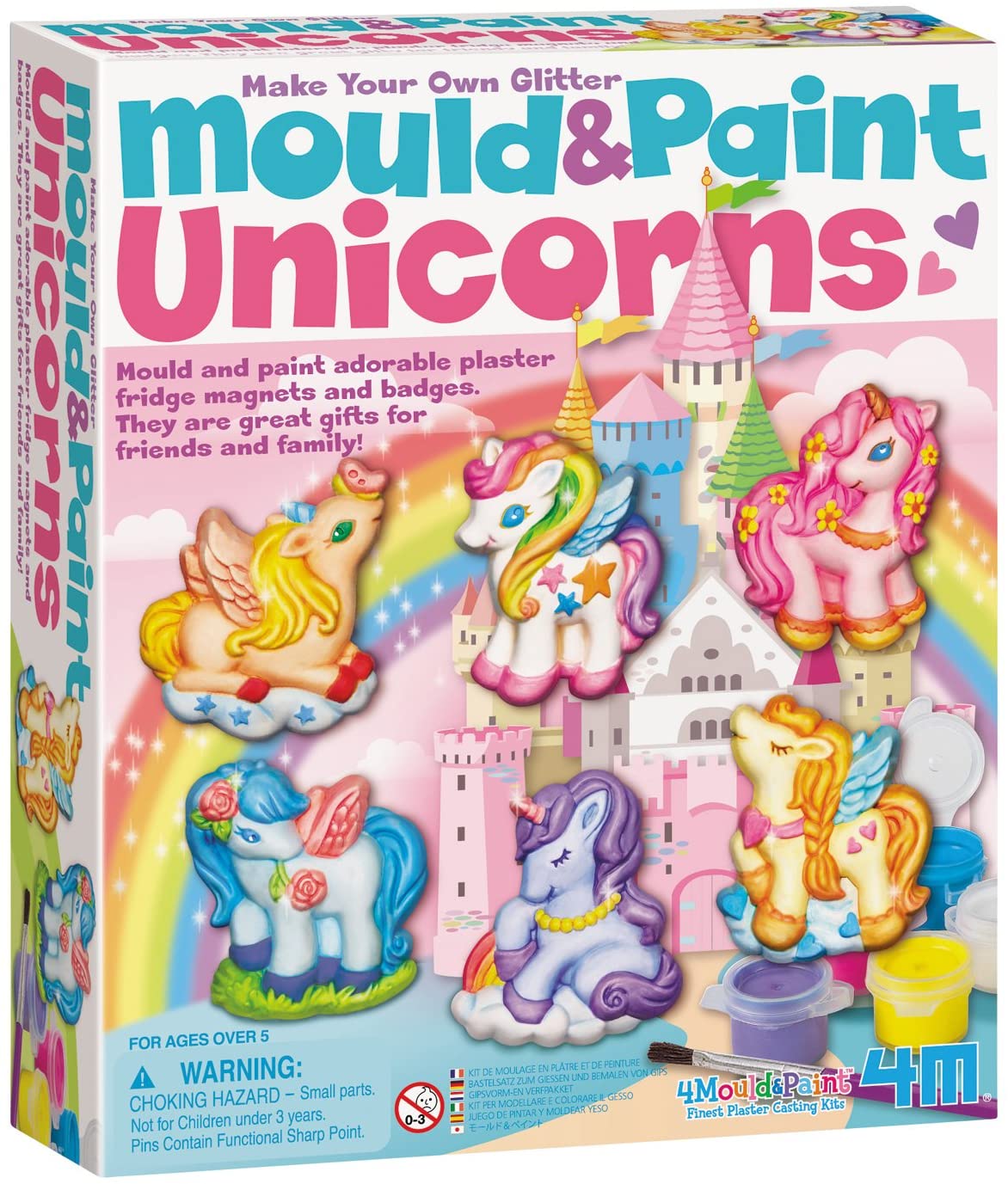 Mould & Paint Glitter Unicorn | Bookazine HK
