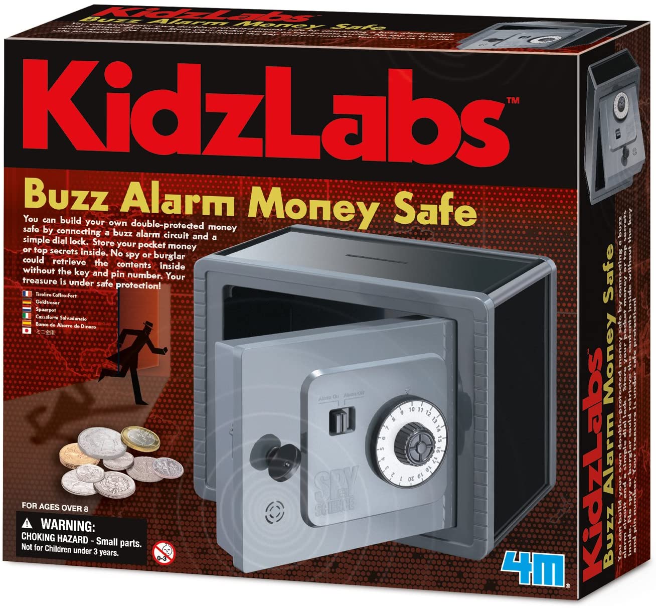 KidzLabs Buzz Alarm Money Safe | Bookazine HK