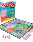 Peppa Pig - Monopoly Junior Game - Bookazine