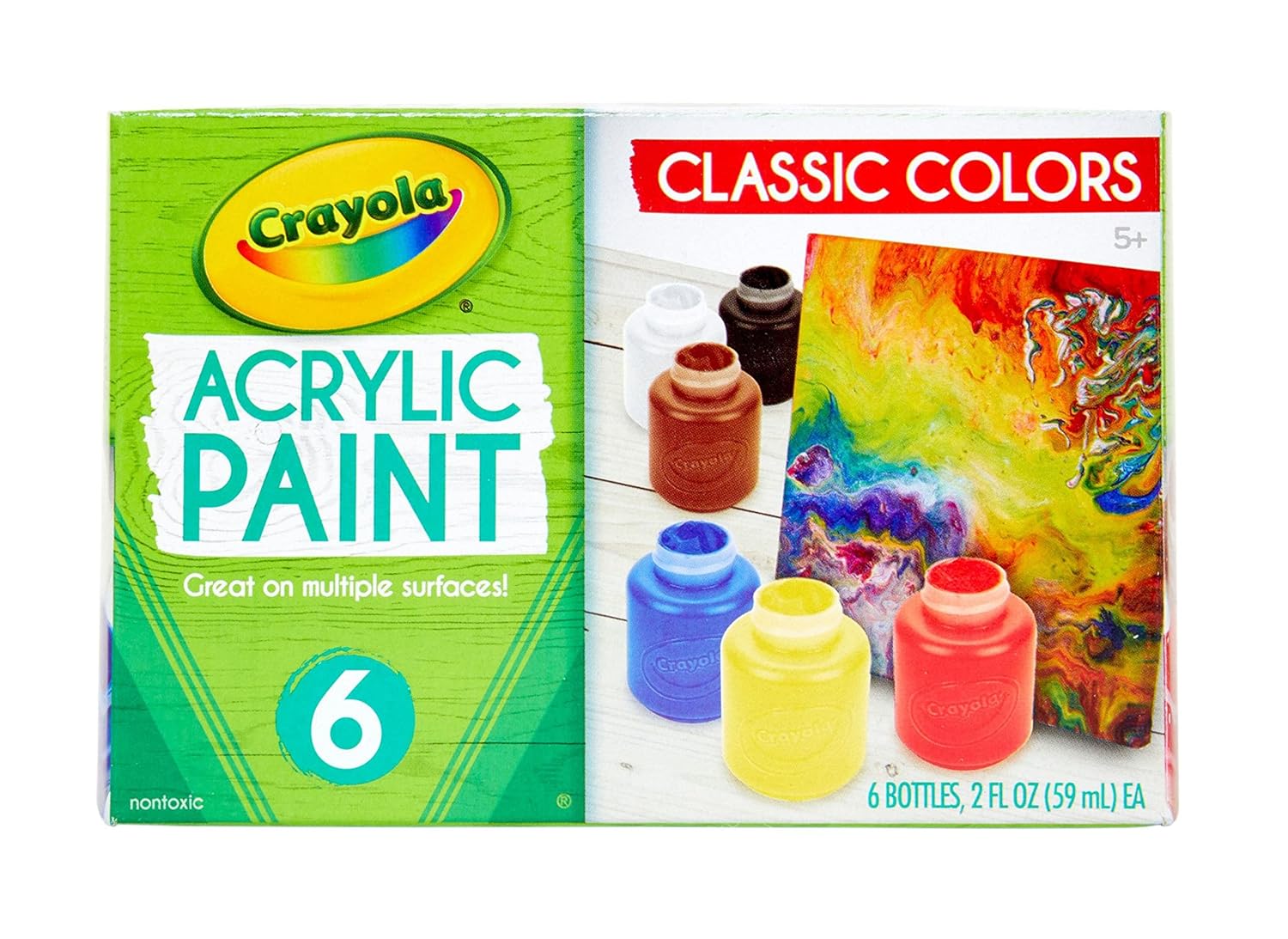 Acrylic Paint - Assorted Colors 2 Oz | Bookazine HK
