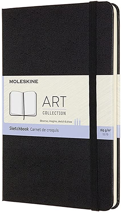 Moleskine Art Sketchbook, Hard Cover, Medium, Plain/Blank | Bookazine HK